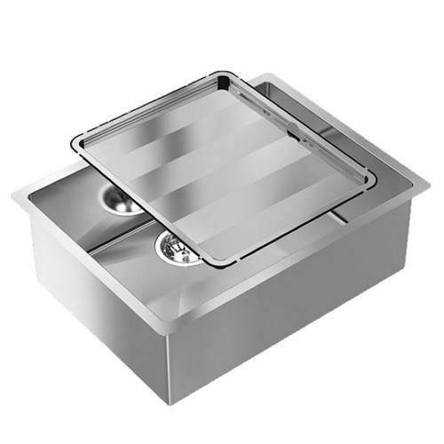 SINK PIAZZA SNG SQ BWL CR540 590W X 450D [118583]