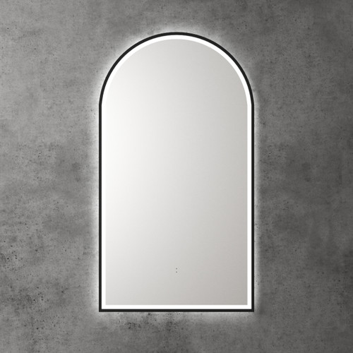 Canterbury LED Mirror Matte Black Frame [273965]