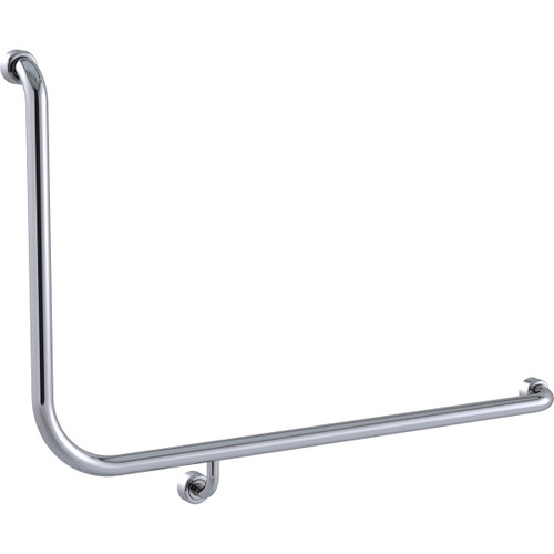 Grab Rail Hygenic Seal Toilet Assist 960mm x 600mm Polish Supreme Right Hand [287546]