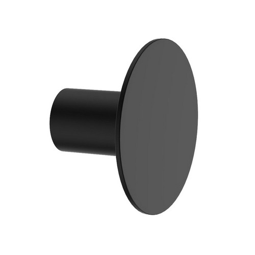 Round Wall Hook Matte Black [156464]