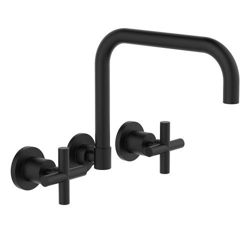 Cross Wall Sink Set Matte Black 4Star [165170]