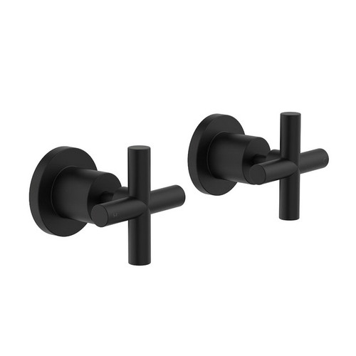 Cross Wall Top Assembly Matte Black Pair [156750]