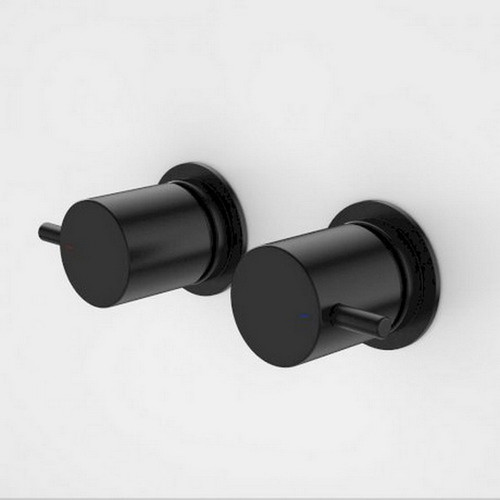 Luna Lever Wall Top Assembly Black (Pair) [194593]