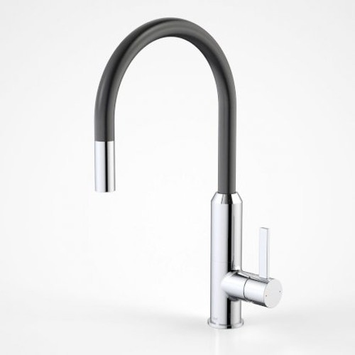 Vixen Retractable Sink Mixer w/Pull-Out Black 4Star [134649]