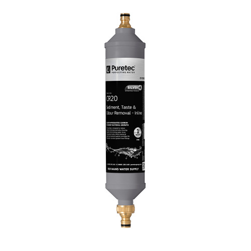Caravan Inline Water Filter w/ Brass Connectors 1Micron [151691]