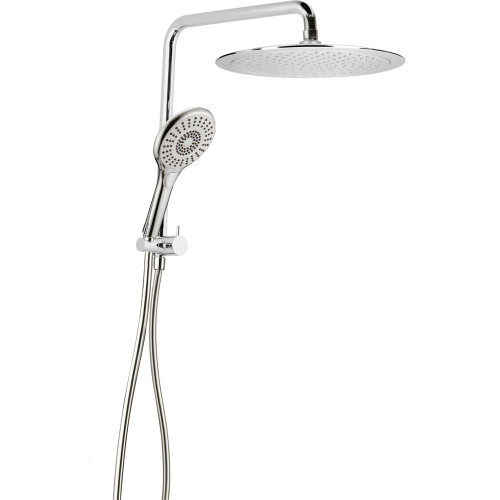 Winton Compact Dual Round Shower Head w/Hand Held Chrome 3Star [165734]