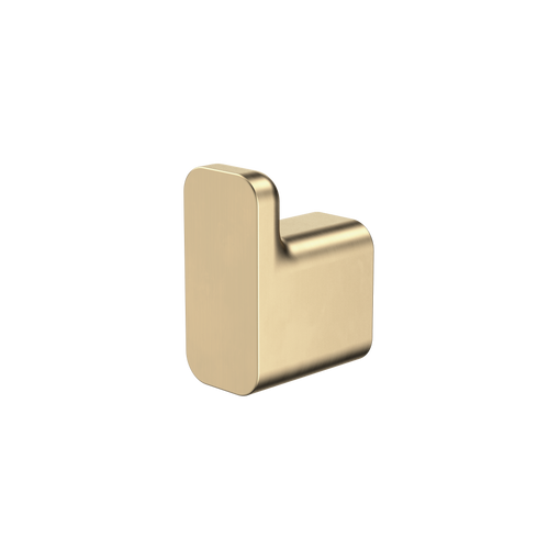 Luna Robe Hook Brushed Brass [194630]