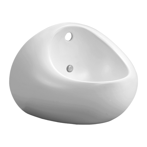 Egg Junior Basin Googai 500mm x 360mm w/Chrome Pop-Up Plug & Waste 1TH [198581]